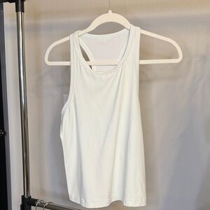 Lululemon Athletica Crisp White Tank Top
